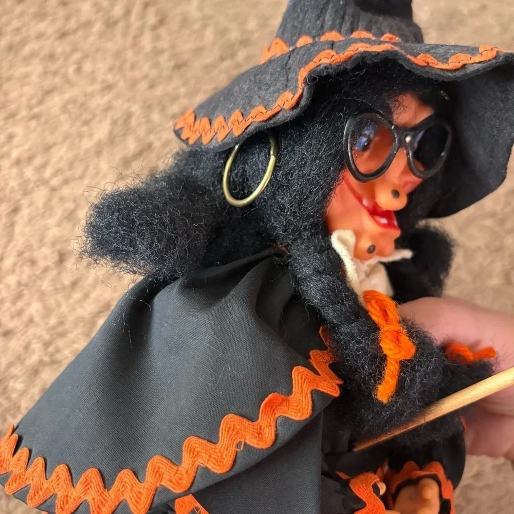 Vintage witch kitschy